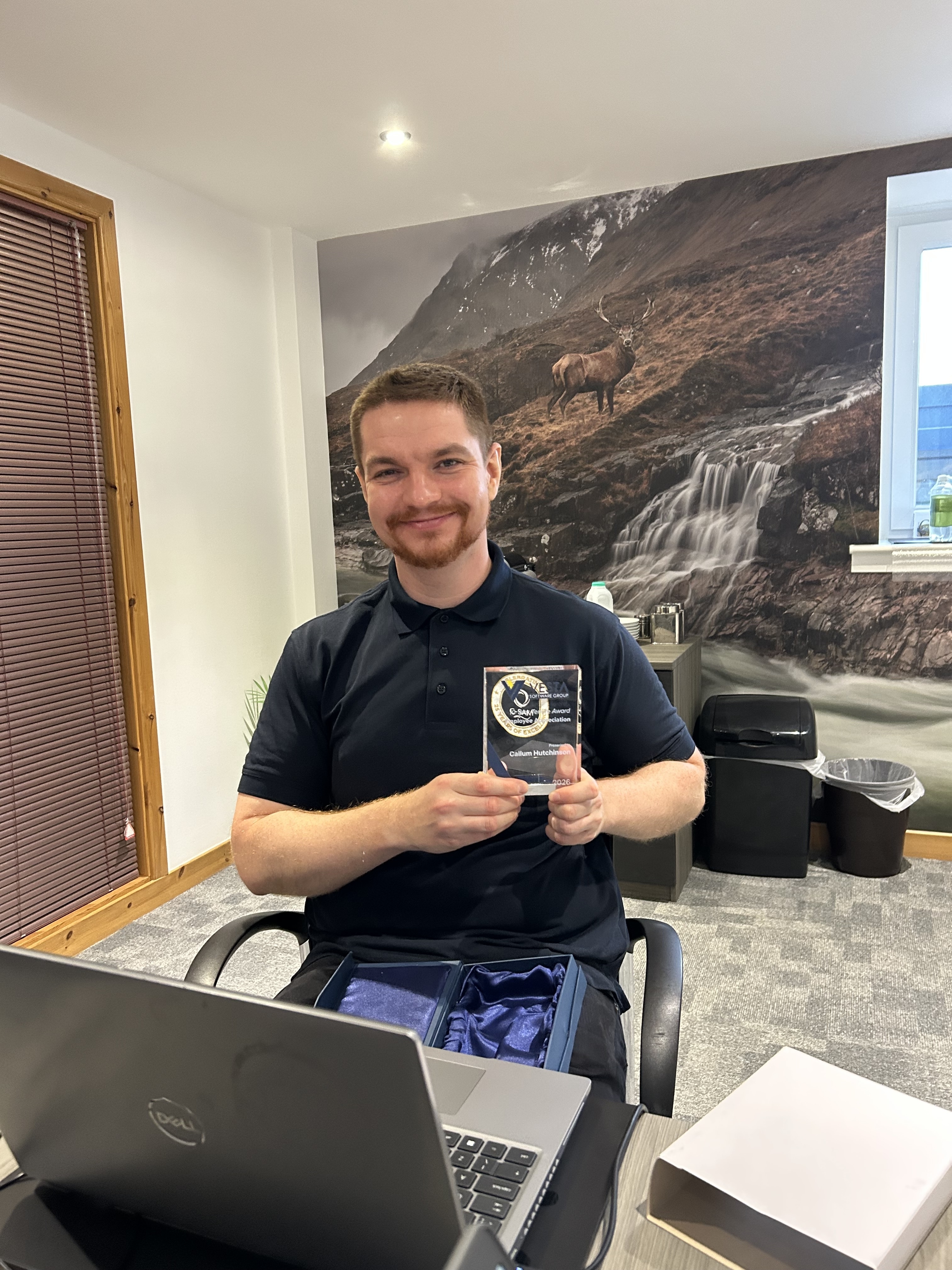 Callum 10 year award