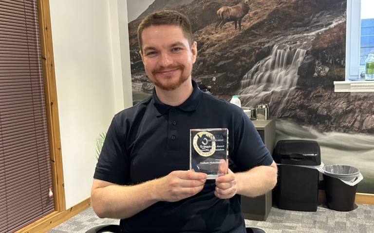 Callum 10 year award